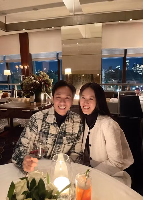 Quỳnh Anh viết lời có cánh cho Anh Đức dịp sinh nhật: "Gửi ngàn lời yêu thương đến chồng yêu. Vợ chúc anh tất cả, đạt hết những điều mà bản thân ấp ủ, em luôn cổ vũ, ủng hộ và “làm phiền” anh hết mình...". Ảnh: FB Anh Đức.