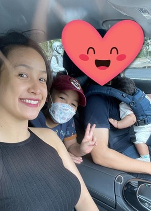 Vợ chồng Lê Bê La có con gái chung tên Bình An.