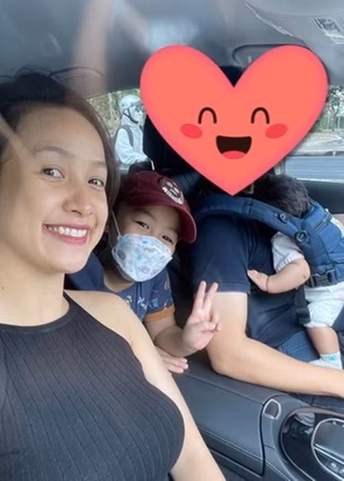 Vợ chồng Lê Bê La có con gái chung tên Bình An.