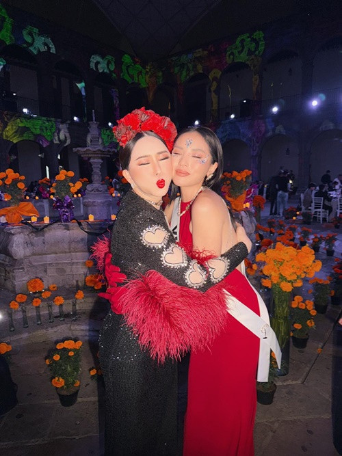 Sash Factor còn khen Kỳ Duyên là mỹ nhân rất thân thiện. Ảnh: FB Kỳ Duyên.