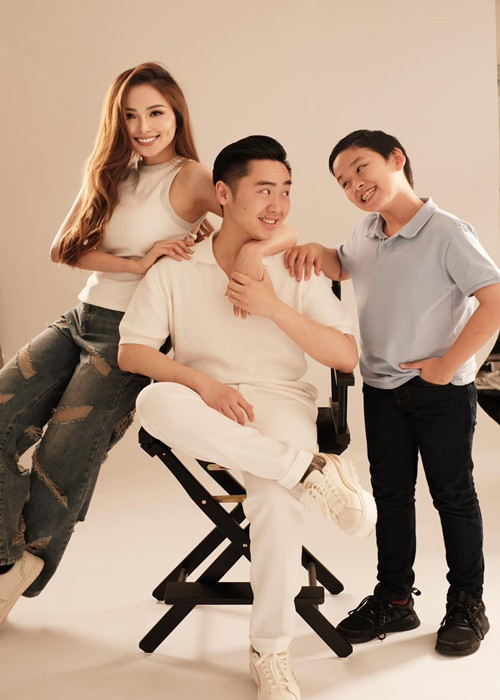 Con trai riêng của Diễm Hương xem Thanh Duy như bố ruột.