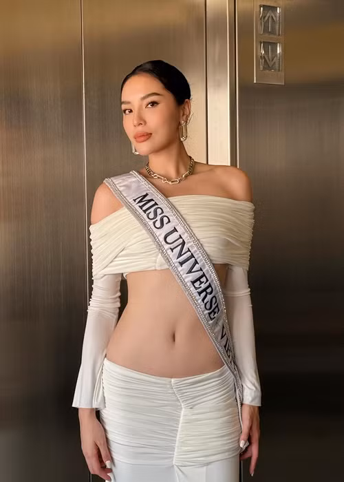 Từ Mexico, Hoa hậu Kỳ Duyên liên tục cập nhật hình ảnh của mình ở cuộc thi Miss Universe 2024. Ảnh: FB Kỳ Duyên.