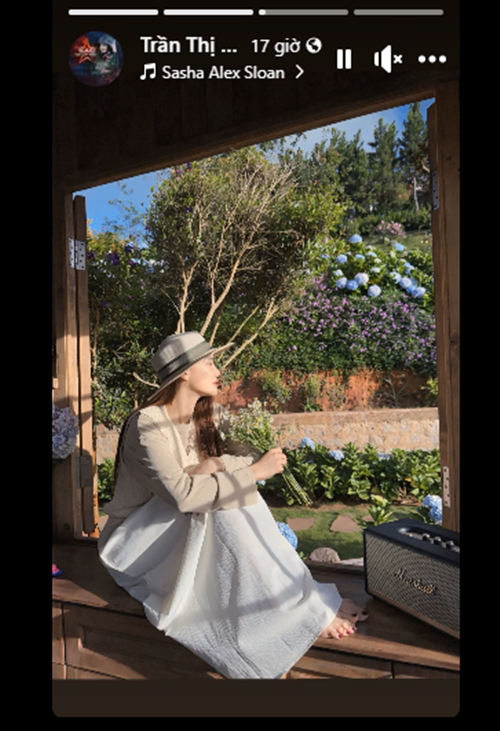 Nhã Phương cũng khoe loạt ảnh của bản thân trong cơ ngơi mới. Ảnh: FB Nhã Phương.