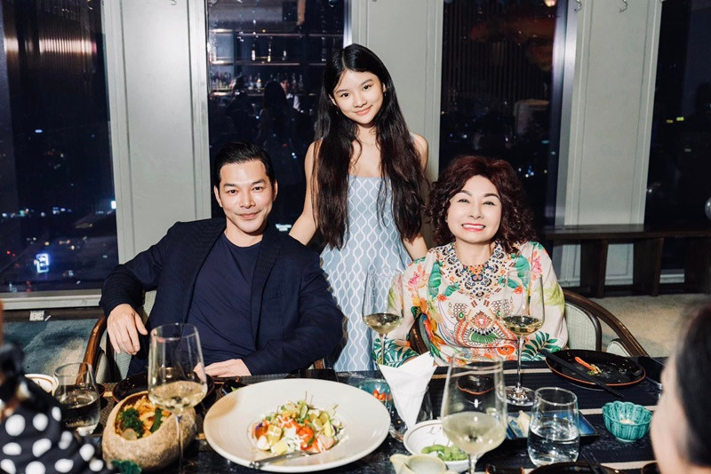 Nam diễn viên thường xuyên khoe ảnh con gái trên trang cá nhân. Ảnh: FB Trần Bảo Sơn.