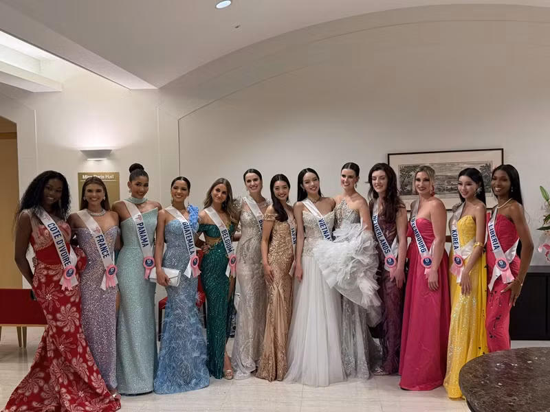 Đại diện Việt Nam cho biết bản thân đã sẵn sàng cho chung kết Miss International 2024. Ảnh: FB Thanh Thủy.