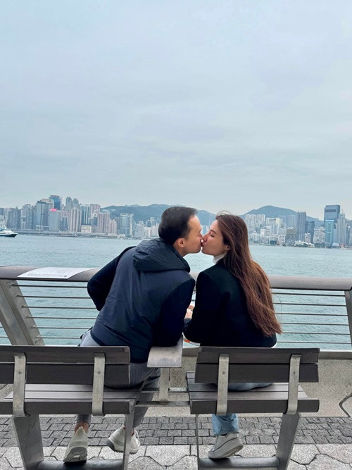 Cuộc sống của Diễm My luôn ngập tràn hạnh phúc.