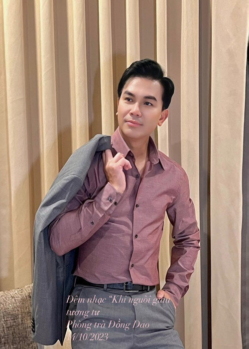 Năm 2022, Mạnh Quỳnh vướng tin đồn thất thiệt về hôn nhân. Ảnh: FB Mạnh Quỳnh.