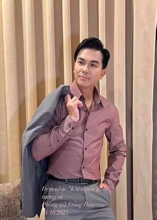 Năm 2022, Mạnh Quỳnh vướng tin đồn thất thiệt về hôn nhân. Ảnh: FB Mạnh Quỳnh.