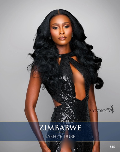 Sakhile Zie Dube đăng quang Miss Universe Zimbabwe 2024. Cô từng lọt top 8 Miss Earth 2022 - Hoa hậu Trái đất 2022, top 24 Miss Supranational 2023. Missosology dự đoán Sakhile lọt top 10 Miss Universe 2024 nhờ kinh nghiệm thi nhan sắc, sự chỉn chu và thân hình nóng bỏng.