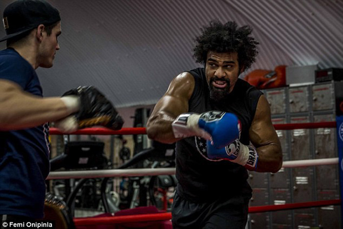 Nói về lợi ích của việc ăn thuần chay, David Haye khẳng định: “Có quá nhiều thực phẩm nguồn gốc động vật trải qua biến đổi gien, khiến chúng không còn tốt và dễ tiêu hóa cho cơ thể như xưa nữa. Chuyển sang chế độ ăn chay đem lại nhiều lợi ích, khiến tôi cảm thấy khỏe mạnh và dẻo dai hơn nhiều. Tôi cảm thấy dễ dàng hơn trong những dịp cắt cân. Không chỉ vậy, những bệnh lặt vặt ngoài da như bị eczema, bị gàu, vân vân, cũng không cánh mà bay”.