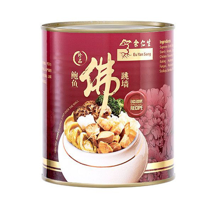 Ngoài phục vụ ở các nhà hàng sang trọng Trung Quốc, món “Phật nhảy tường” còn chinh phục được thực khách thế giới, chẳng hạn như Hàn Quốc. Nó cũng được bày bán dưới hình thức đóng hộp để phù hợp với nhịp sống gấp gáp hiện nay.