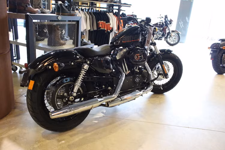 Giống như các phiên bản khác thuộc dòng Sportster, Forty-Eight sở hữu động cơ V-Twin 1203 cc SOHC làm mát bằng không khí.