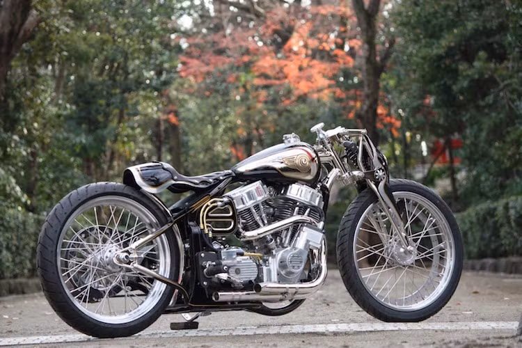 Phần đuôi xe có dạng hardtail, không giảm xóc và hoàn toàn bị lược bỏ đi các chi tiết mà Kaichiro cho rằng "thừa thãi". Nhờ sử dụng dây đai truyền động nên chiếc xe không cần phải tra dầu xích, chính vì vậy Kaichiro đã tích hợp luôn phanh đĩa sau vào bánh răng cho bánh răng truyền động.