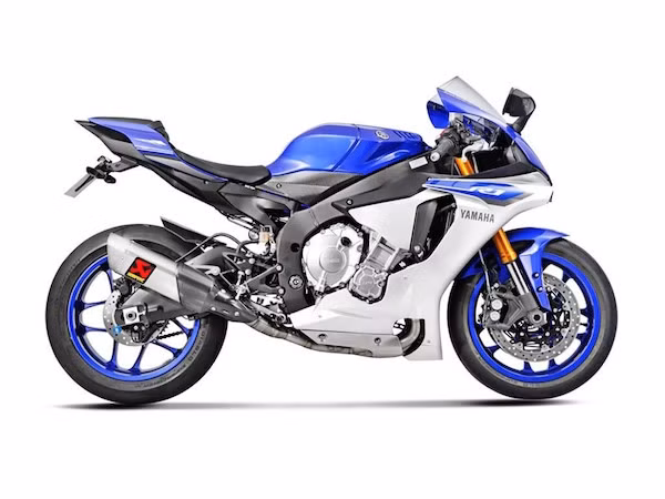 Bien Yamaha R1 2015 thanh xe dua voi “po do” Akrapovic