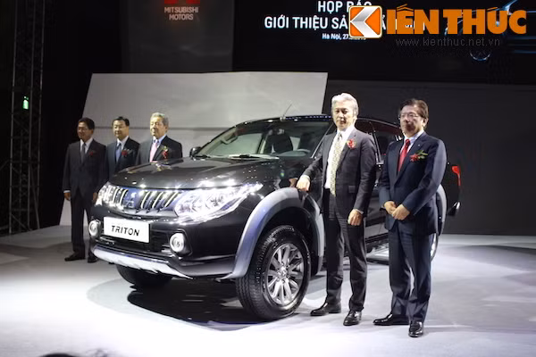 Mitsubishi chinh thuc ra mat Triton the he moi tai Viet Nam