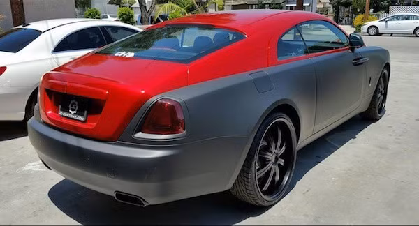 Chris Brown ban Lamborghini, 