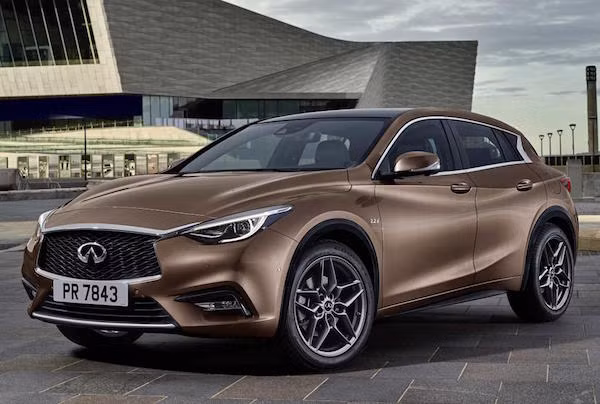 Infiniti he lo ve Q30 - doi thu cua Mercedes A-Class
