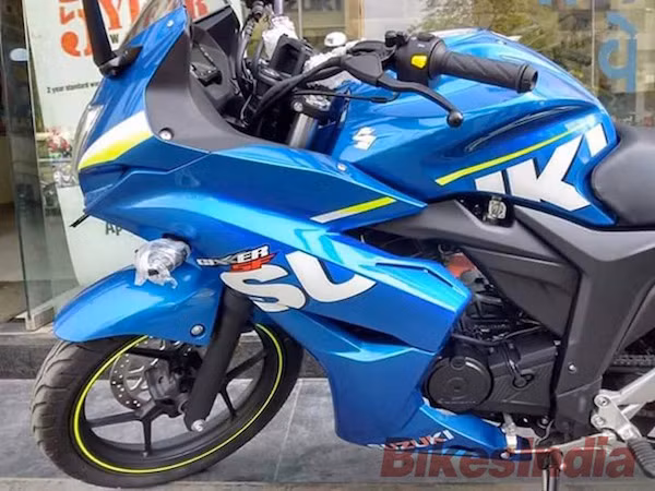 Lo dien Sportbike Suzuki 150 cc gia chi 34 trieu dong