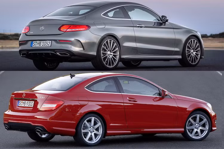 Trái lại, C-Class Coupe 2016 đại diện cho phong cách thiết kế mới uyển chuyển hơn, tinh tế, hiện đại hơn và trưởng thành hơn.