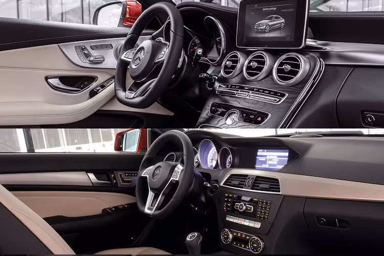 Tùy chọn dàn âm thanh cao cấp Burmester và hệ thống đèn chiếu sáng nội thất LED từ S-Class đã khiến chiếc xe nằm ở "chiếu trên" so với người tiền nhiệm.