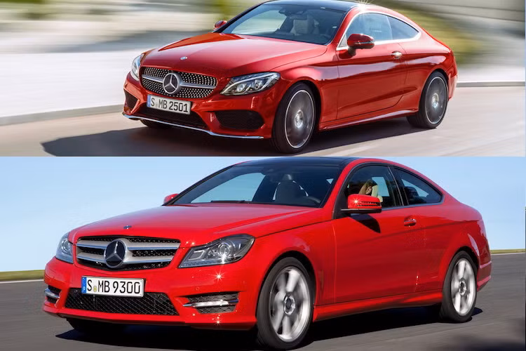 Ta gần như không thấy một điểm chung nào giữa hai xe trừ logo sao ba cánh và việc hai xe đều … có 2 cánh cửa.