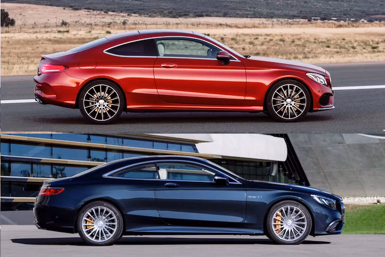 Dù sao thì C-Class cũng được xác định là đàn em của S-Class và được hướng đến đối tượng khách hàng trẻ hơn và năng động hơn.