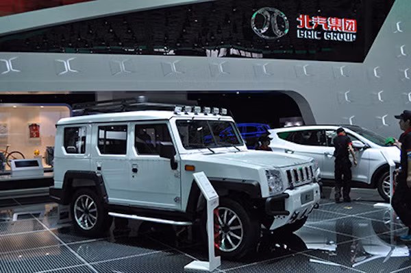 Hang xe Trung Quoc BAIC chuan bi ra mat thi truong Viet