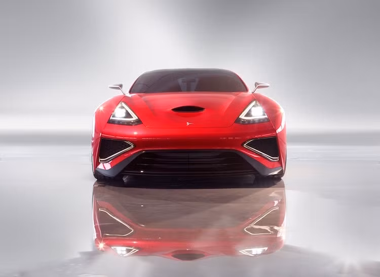 Volcano được thiết kế từ đầu bởi nhà thiết kế người Pháp Samuel Chuffart, cùng với đội ngũ kỹ sư người Ý giàu kinh nghiệm, trong đó có Claudio Lombardi - Cựu giám đốc phụ trách động cơ xe đua của Ferrari và Mario Cavagnero từ Lancia.