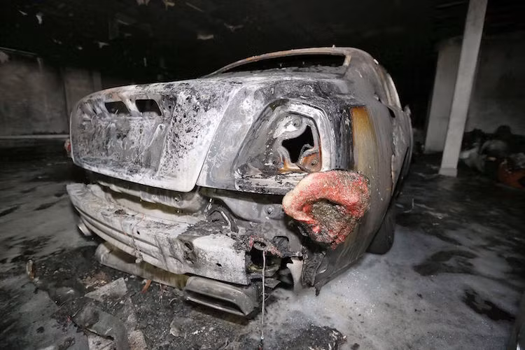 Theo cảnh sát bước đầu điều tra, đây là một vụ hoả hoạn có chủ đích.