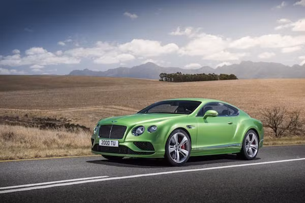 Bentley Continental GT the he moi se xuat hien vao 2017