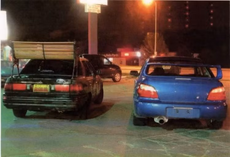 Cánh đuôi, hay chỗ nghỉ ở ngoài xe?