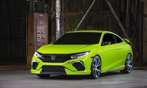 Honda Civic 2016 se co chassis va dong co tang ap moi