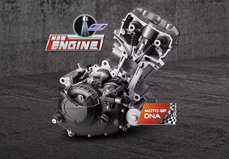 Giống như những mẫu xe underbone thể thao khác, Sonic 150R sở hữu giảm xóc sau dạng đơn Monoshock.