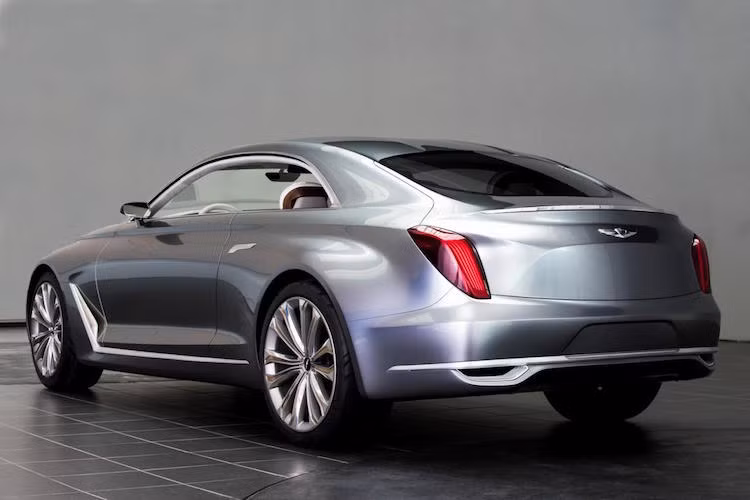 Nhiều khả năng những chi tiết thiết kế trên Vision G Concept Coupe sẽ xuất hiện trên Genesis Sedan thế hệ mới, đồng thời phiên bản sản xuất hàng loạt của xe cũng sẽ được "hiện thực hoá"dưới danh nghĩa là bản coupe của Genesis Sedan.