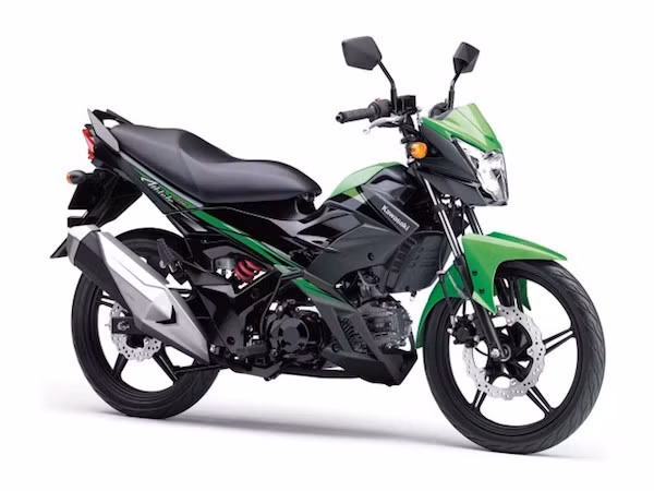 Kawasaki ra mat xe 125cc canh tranh voi Suzuki Raider
