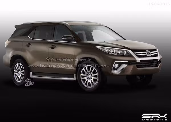 Sau Hilux, Toyota chuan bi tung ra Fortuner 