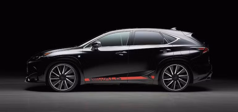 Kết hợp các món "độ" với màu sơn đen bóng, NX đã mang đậm phong cách VIP của Nhật...