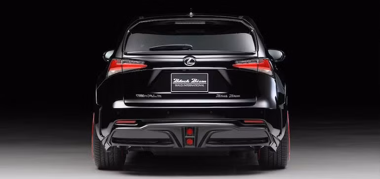 Rất nhanh chóng, chỉ sau vài tháng Lexus NX được bán chính thức, Wald đã phát triển riêng gói độ Black Bison dành riêng cho mẫu xe này.