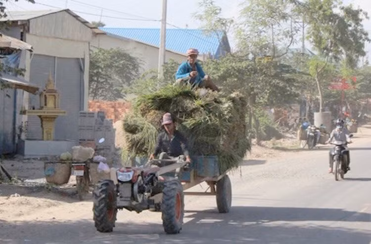 Xe công nông vẫn còn tồn tại ở quốc gia Đông Nam Á này.