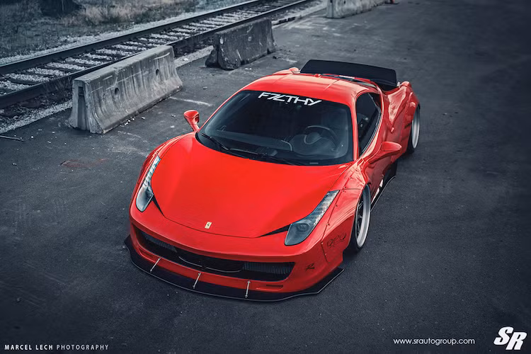 Ngam sieu xe Ferrari 458 Italia voi hang loat 