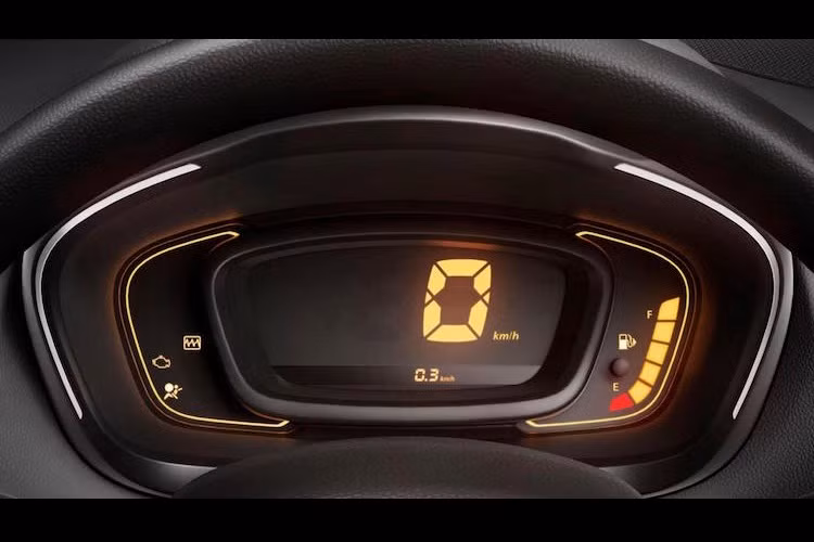 Bảng đồng hồ có thiết kế đơn giản nhưng hiện đại, với ánh đèn vàng rõ ràng, khiến người lái chỉ "liếc mắt" là có thể đọc được các thông tin.