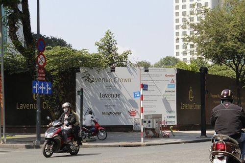 Dự án Lavenue Crown. Dự án nằm tại ngã 3 Lê Duẩn - Hai Bà Trưng, Quận 1, có chủ đầu tư là Công ty Cổ phần Đầu tư Lavenue.