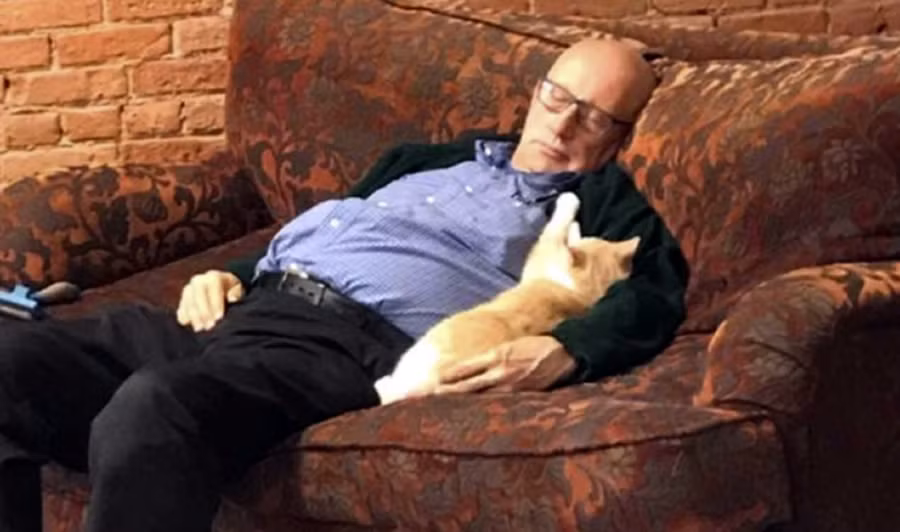 Ky la nguoi dan ong danh ca ngay de ngu voi... meo