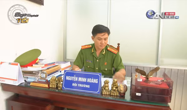 Đội trưởng đội điều tra phá vụ án buôn người của đối tượng Cẩm Linh - Nguyễn Minh Hoàng.