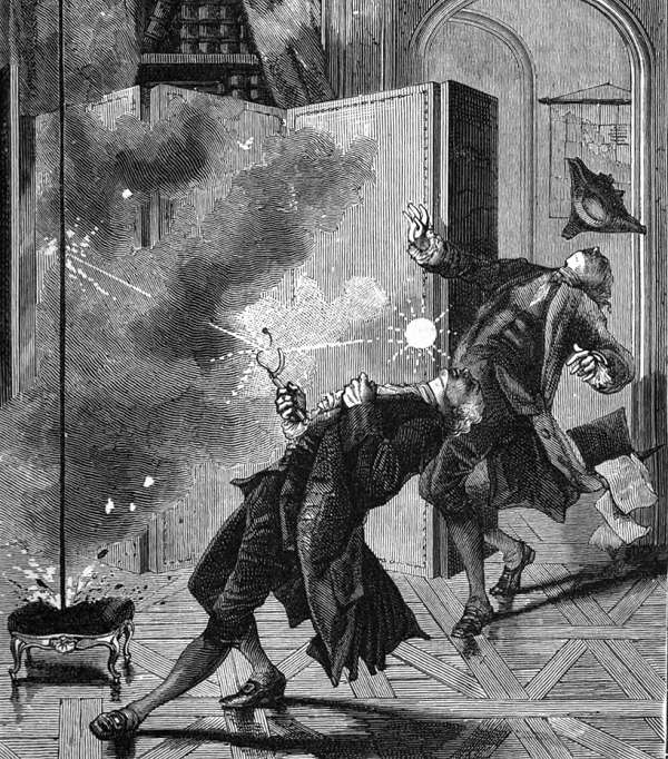 Năm 1556, nghị sĩ Nicholas Walsh cho biết một quả cầu sét đã giết chết gia đình trực hệ của ông và ông được thừa hưởng nhiều tài sản của cha mình, nhưng câu chuyện này dường như không được ghi lại cho đến năm 1712 bởi nhà sử học Sir Thomas Atkyns.