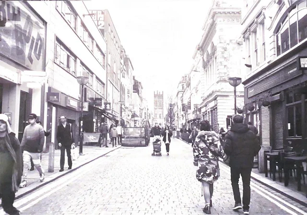 Câu chuyện thứ hai liên quan tới một cô gái trẻ tên là Imogen. Cô đã tới Liverpool để mua cho đứa bé mới sinh của chị gái Abigail một số thứ. Khi đến nơi, cô rất vui khi thấy một cửa hàng Mothercase mới mở trên góc đường Lord Street và Whitechapel.