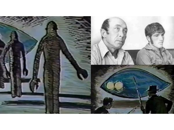 Trong đó có một sinh vật lạ tiến về phía Parker, Parker sợ đến mức ngất xỉu, còn Hickson bị hai sinh vật lạ còn lại nâng lên và đưa vào trong vật thể bay đó.