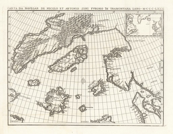 Điều bí ẩn là, tấm bản đồ cổ này cũng mô tả chính xác Vĩ độ và kinh độ của một số hòn đảo trên Trái Đất. Đây là một bí ẩn lớn bởi các dụng cụ cần thiết để đo lường kinh độ, đồng hồ đo thời gian, phải mãi đến năm 1765 mới ra đời.