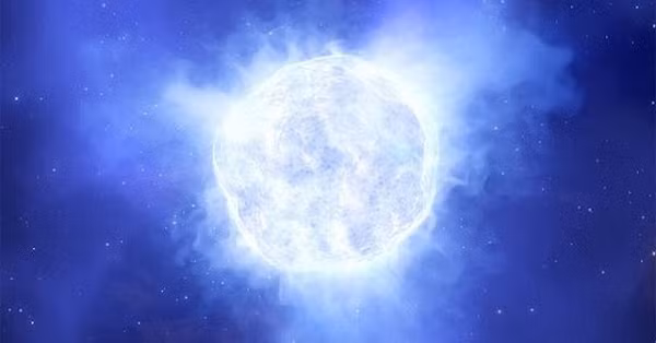 Các sao lùn trắng là rất nóng, vì thế chúng bức xạ ra ánh sáng trắng. Phần nhiệt này là phần còn lại của nhiệt sinh ra do sự sụp đổ của sao và nó không được bổ sung thêm (trừ trường hợp chúng thu được vật chất từ các sao gần đó), nhưng do bề mặt bức xạ rất nhỏ nên chúng duy trì được sức nóng trong một thời gian dài.