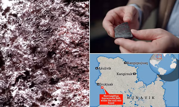 Cùng với đó là các sản phẩm phụ hóa học khoáng hóa trong đá, phù hợp với cách các vi sinh vật cổ đại sống nhờ sắt, lưu huỳnh và carbon dioxide tạo ra.